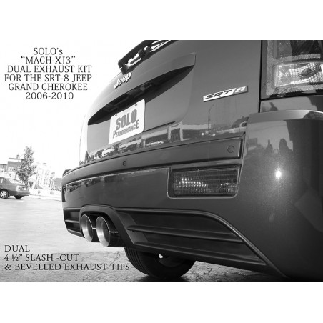 2006- -2010 MACH-XJ3 CAT Back Exhaust Kit JEEP Grand Cherokee SRT-8