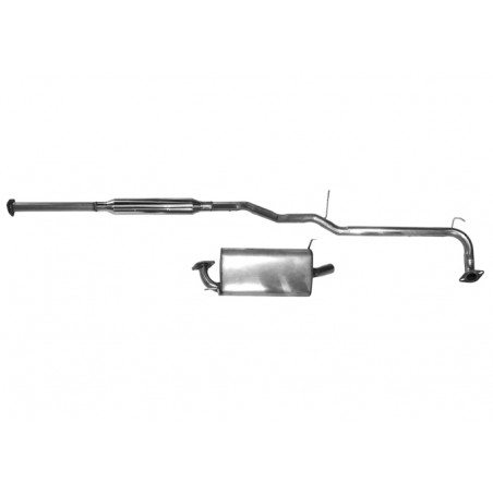 1998- -2002 CAT Back Exhaust Kit Honda Accord 2 Door