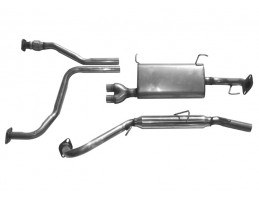 Cat Back Complete Exhaust System Kit Fits 1996-2000 Nissan Pathfinder 
