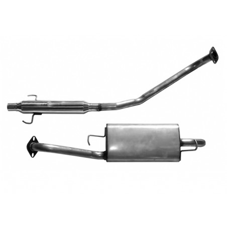 2003- -2008 Cat Back Exhaust Kit Toyota Corolla
